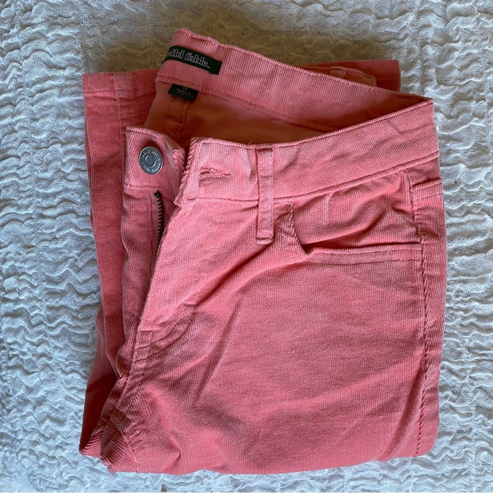 Low rise flare pants